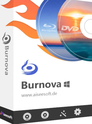 Aiseesoft Burnova (PC) (1 PC, Lifetime)  – Aiseesoft Key – GLOBAL