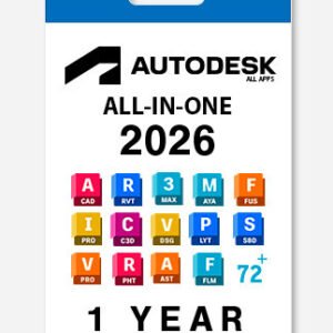 Autodesk Apps Collection 2026 (PC, Mac) (1 User, 2 Years)  - Autodesk Key - GLOBAL