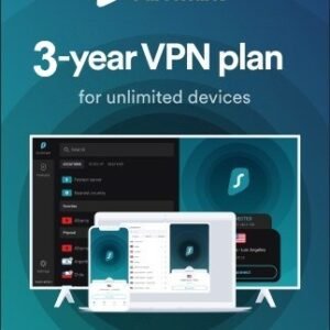 Surfshark VPN Starter Edition (3 Years , Unlimited Devices) - Surfshark Key - GLOBAL