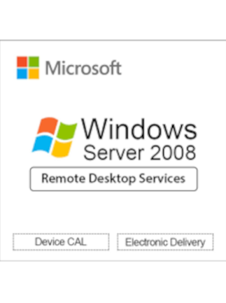Windows Server 2008 Remote Desktop Services (PC) (20 Devices, Lifetime)  – Microsoft Key – GLOBAL